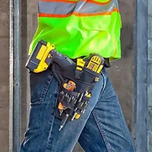 Akkuschrauber Holster, Multifunktionstasche, Schwarz - Werkzeug Halter