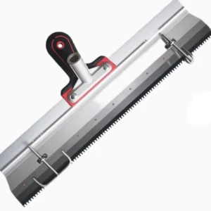 Großflächenrakel gezahnt 560mm Flächenrakel Flächenspachtel Stehrakel Rakel